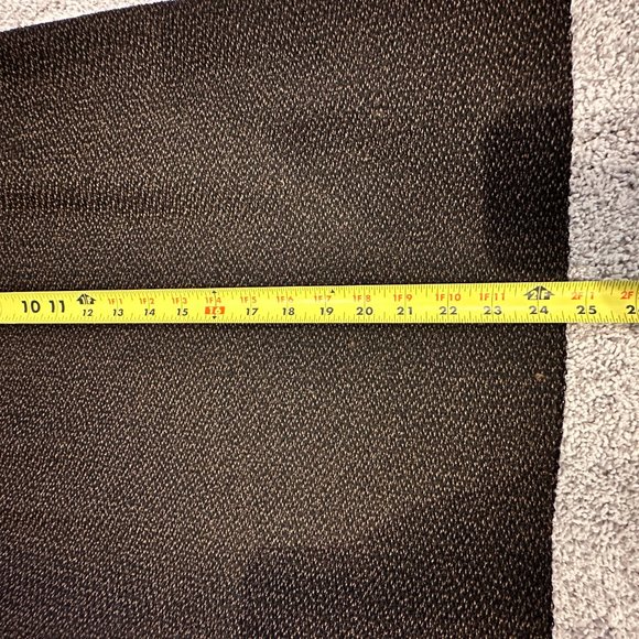 Wool and Rayon Brown Tweed Pencil Skirt - Picture 9 of 9